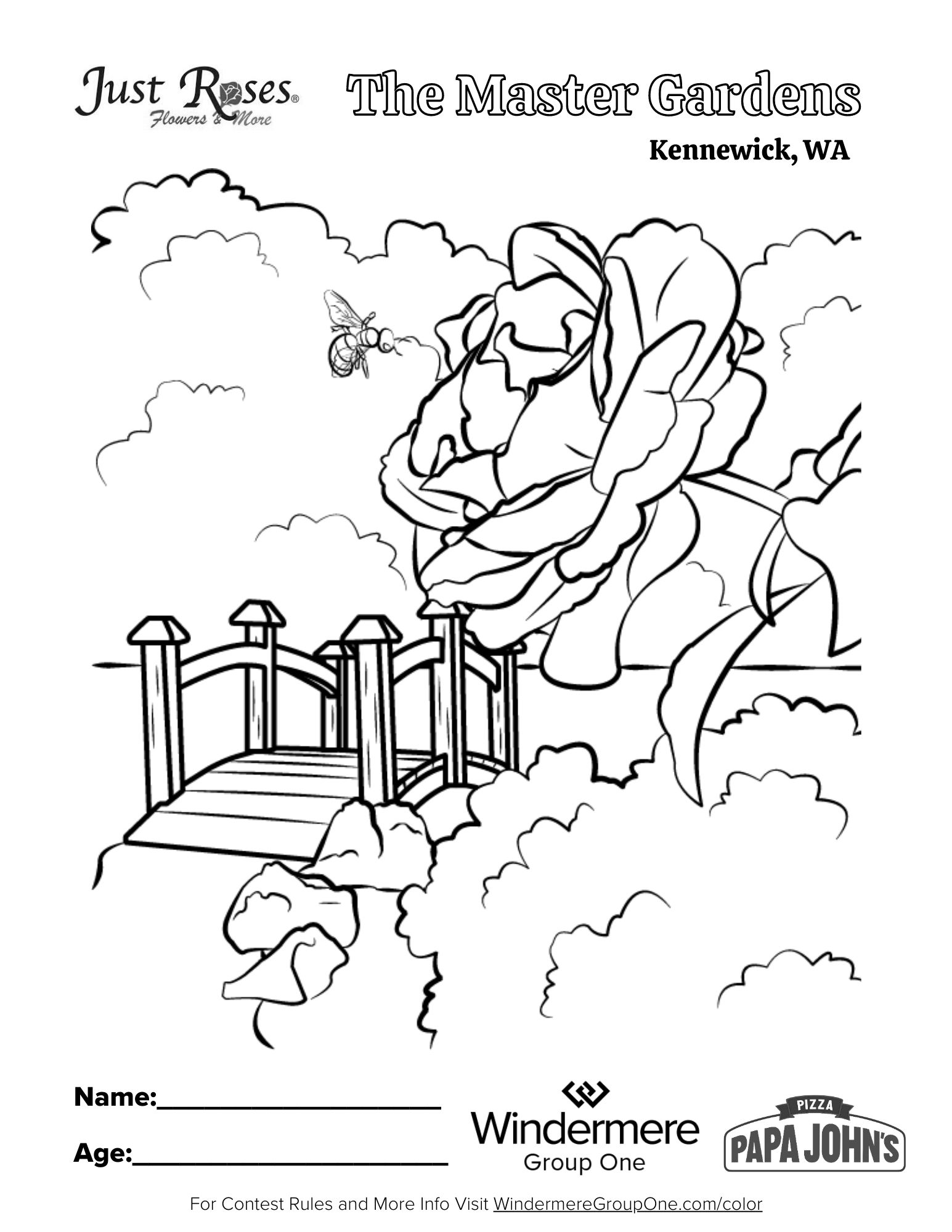 Master Gardens Coloring Page